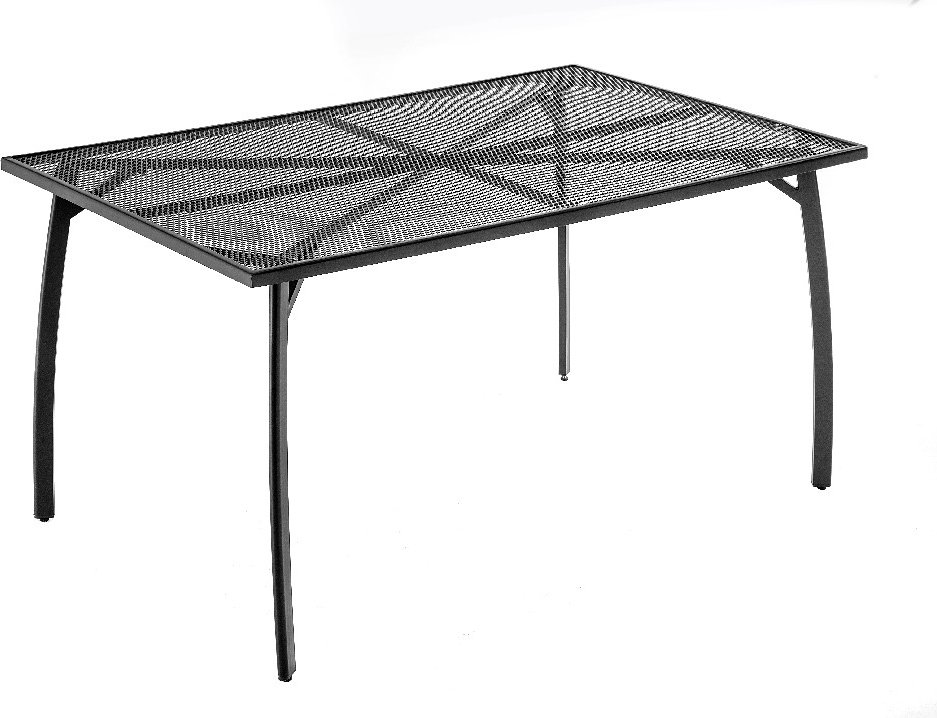 Gartentisch VENEDIG, ca. 140 x 90 x 74 cm - Anthrazit