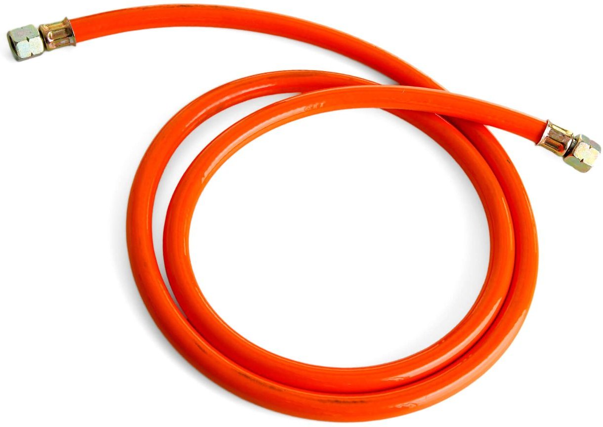 Paella World Gasschlauch 1,5 m 1/4 Linksgewinde robust universell einsetzbar