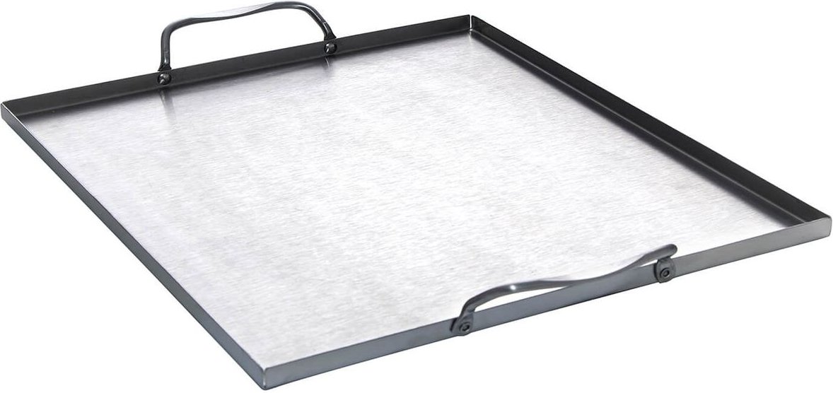 Paella World Edelstahl Grillwanne mit Griffen - praktisch und vielseitig