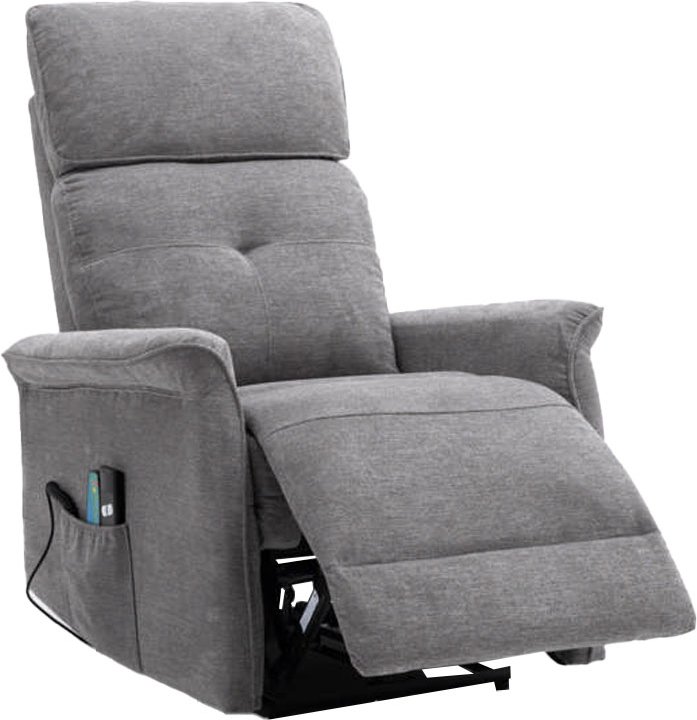Elektrischer TV-Sessel/ Massagesessel - Hellgrau