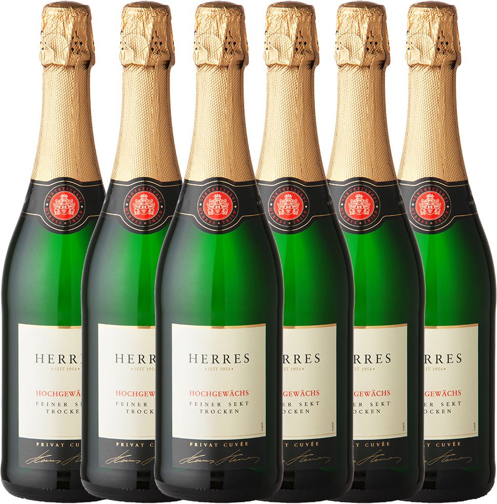 Hochgewächs Sekt, trocken, 6er Karton