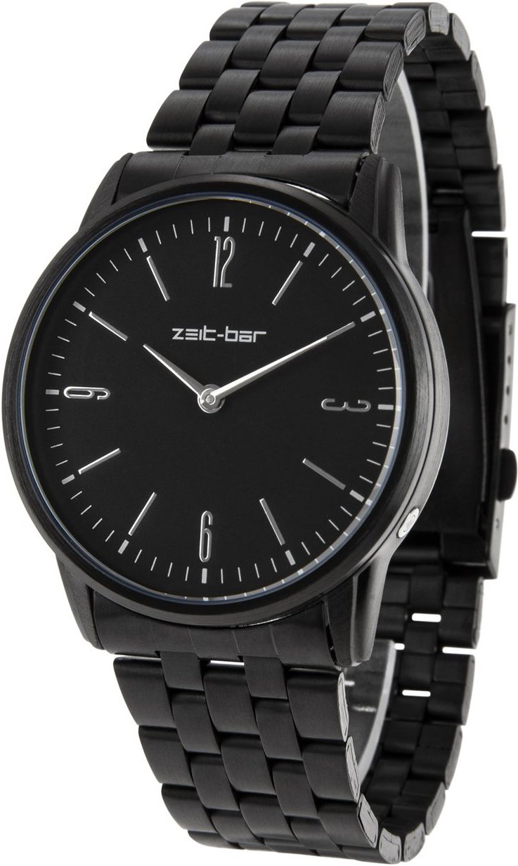 Funk-Armbanduhr, Metall-Gehäuse, Edelstahl-Uhrband