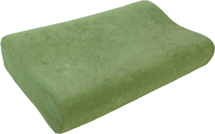 Halbrollenkissen oder Nackenstützkissen