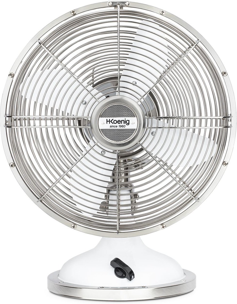 Thumbnail - Elektrischer Tischventilator 25cm Durchmesser JOE50 Weiß