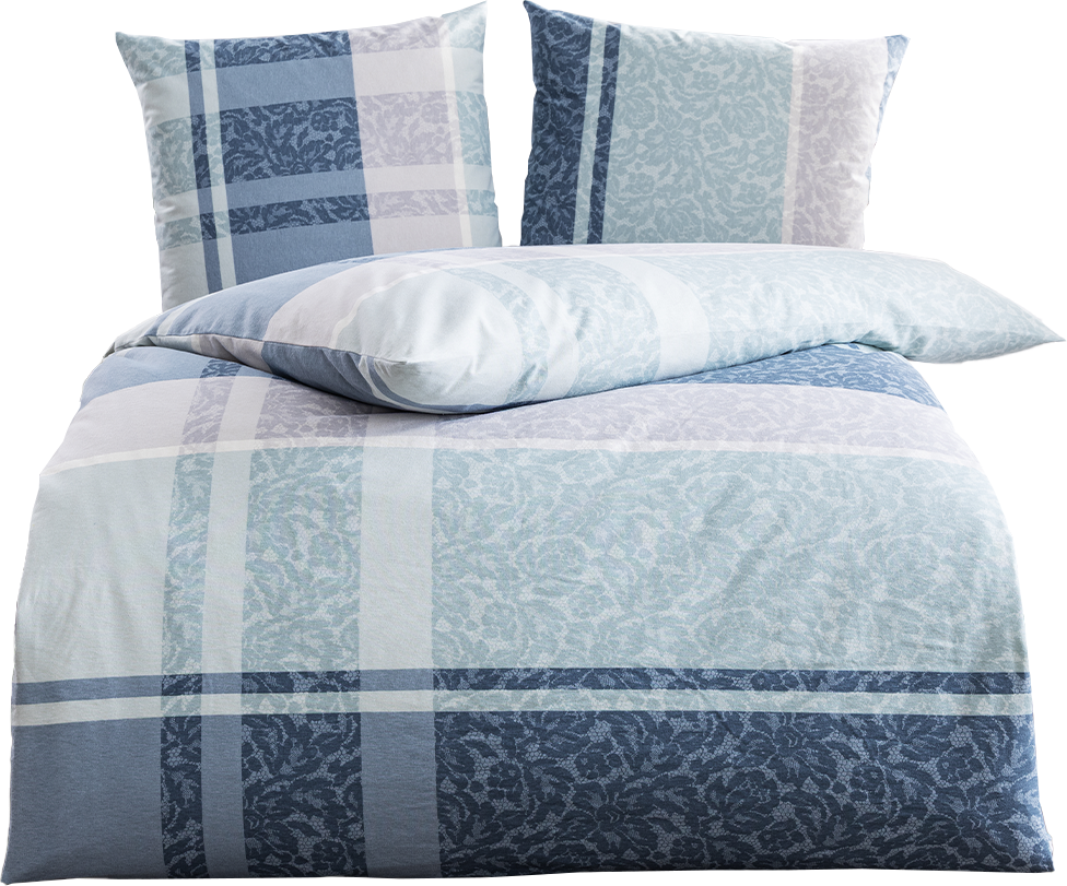 Feinbiber-Bettwäsche, ca. 135 x 200 cm