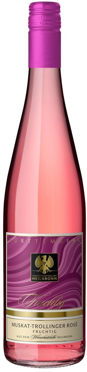 Heilbronner Muskat-Trollinger Rosé Qba 0,75L