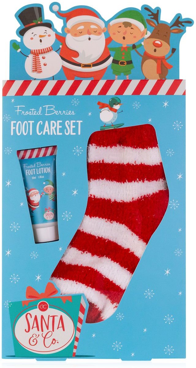 Fußpflegeset SANTA & CO in Geschenkbox