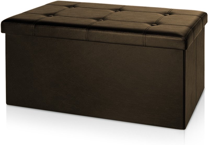 Deuba Faltbare Sitzbank/Sitzhocker MDF braun