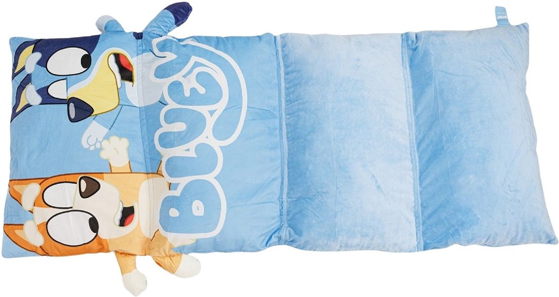 Bluey Nickerchenmatte für Kinder mit integriertem Kissen 58x137 cm