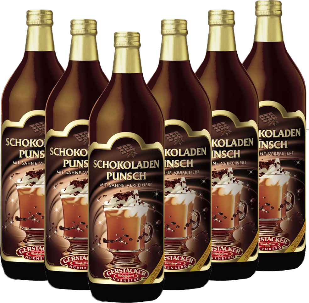 Schokoladenpunsch 1l - 6er Karton