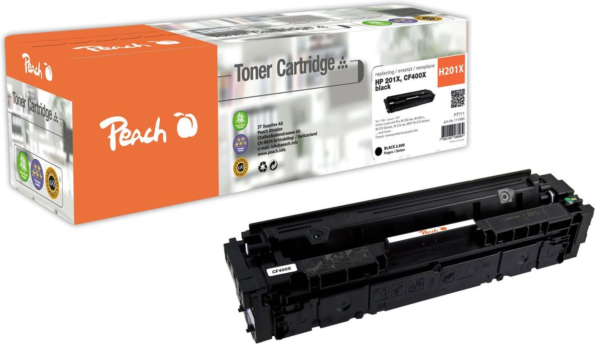 Thumbnail - Tonermodul schwarz ersetzt HP No. 201X BK