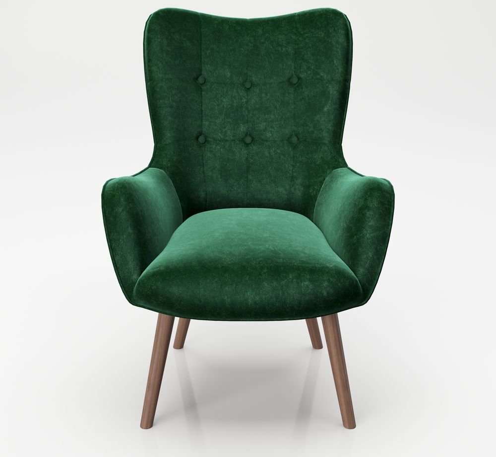 Ohrensessel BRIDGET Grün