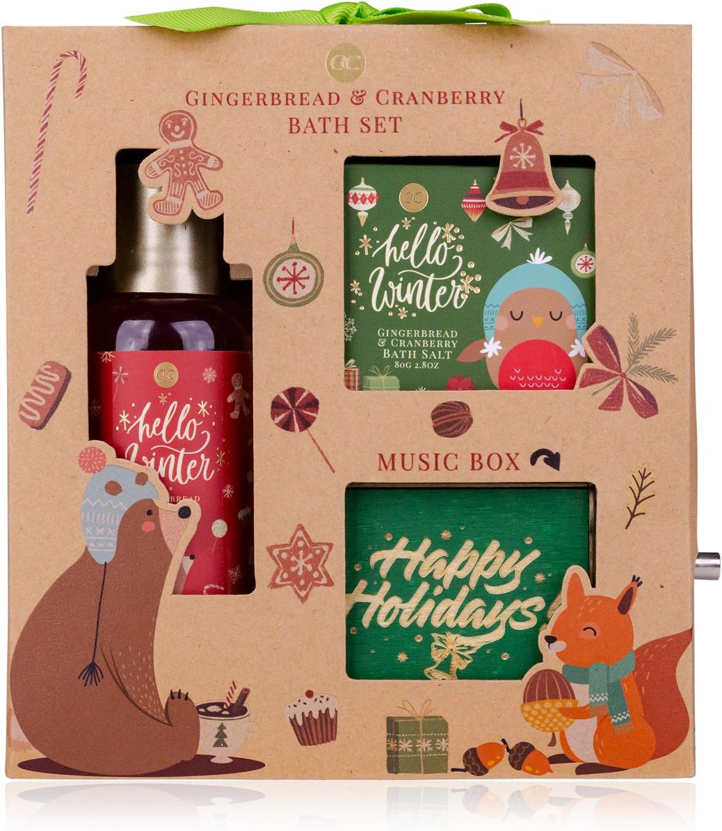 Thumbnail - Badeset HELLO WINTER in Geschenkbox