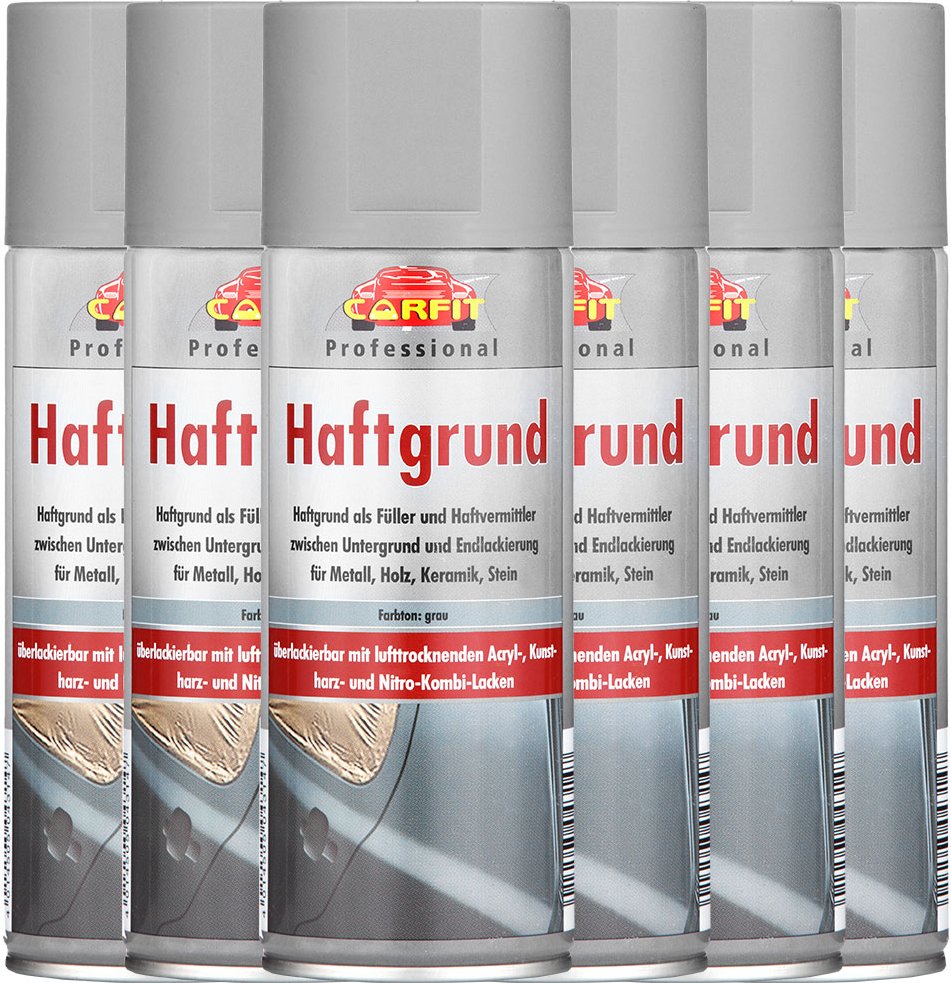 Haftgrund, Grau - 6er-Set
