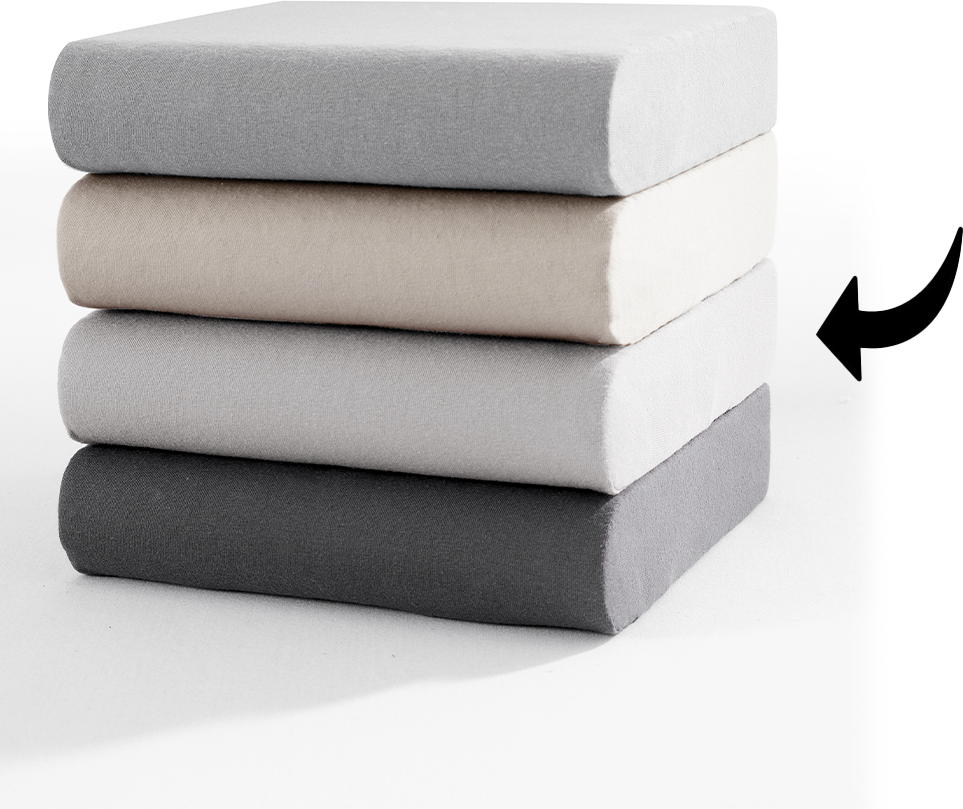 Spannbetttuch für Topper