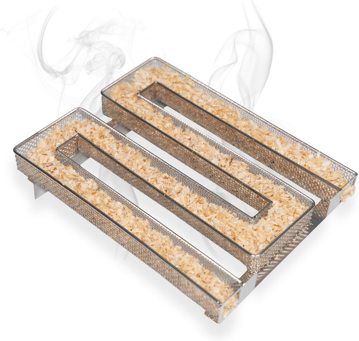 Kaltrauchgenerator mit 5 Stunden Räucherzeit, Räucherschnecke für den Räucherofen