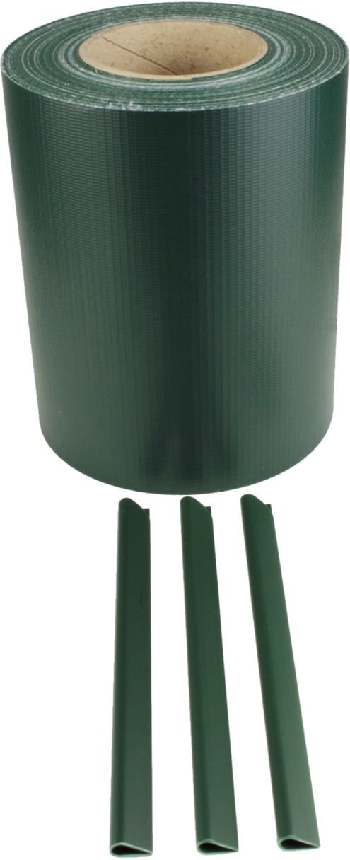 PVC Zaunblende Grün