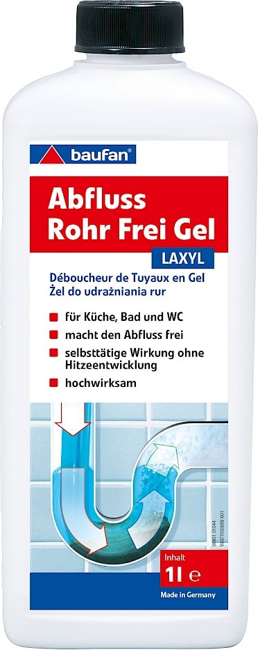baufan Abfluss Rohr Frei Gel LAXYL