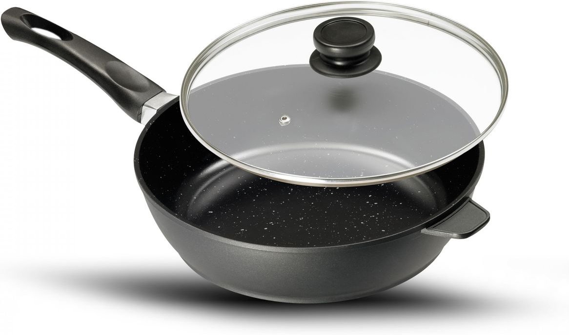 Thumbnail - BRATPFANNE King Keramik mit Glasdeckel ø 28 cm tief