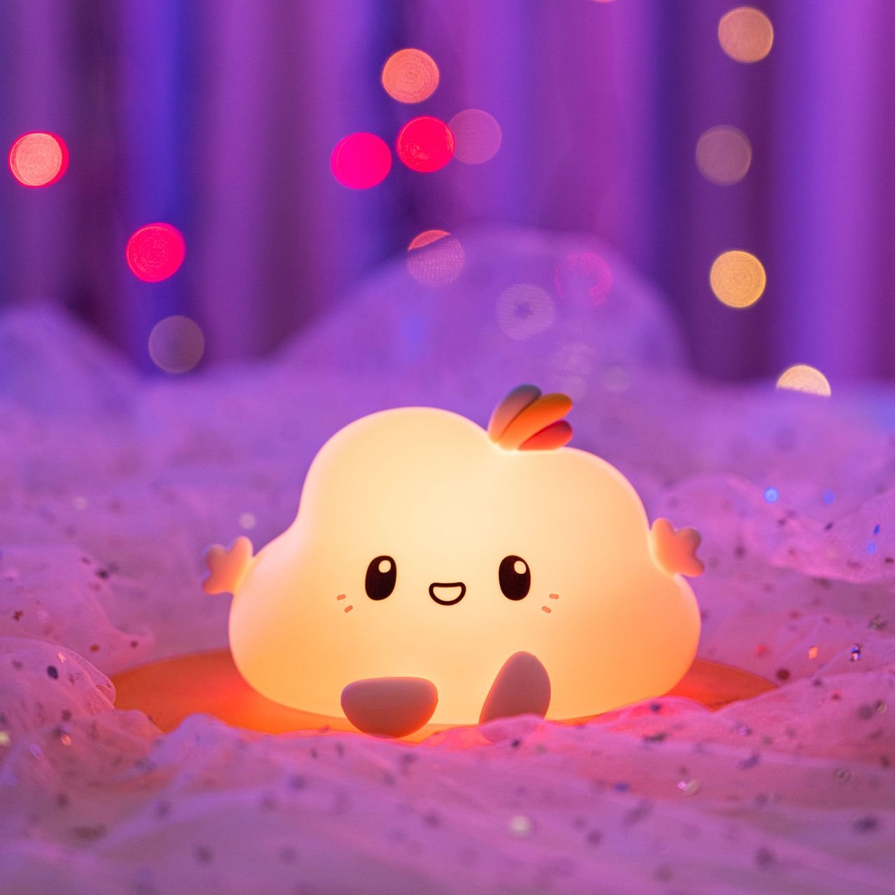 X4-LIFE LED Nachtlicht Wolke