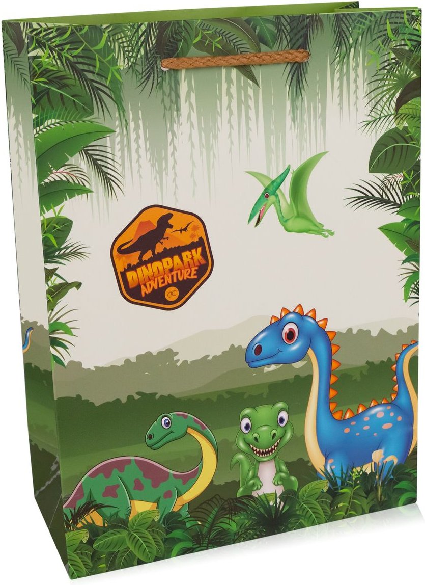 Geschenktasche DINOPARK ADVENTURE aus Papier