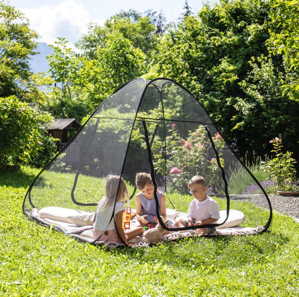 Pop-Up Mosquitonetz 160x220cm Anthrazit