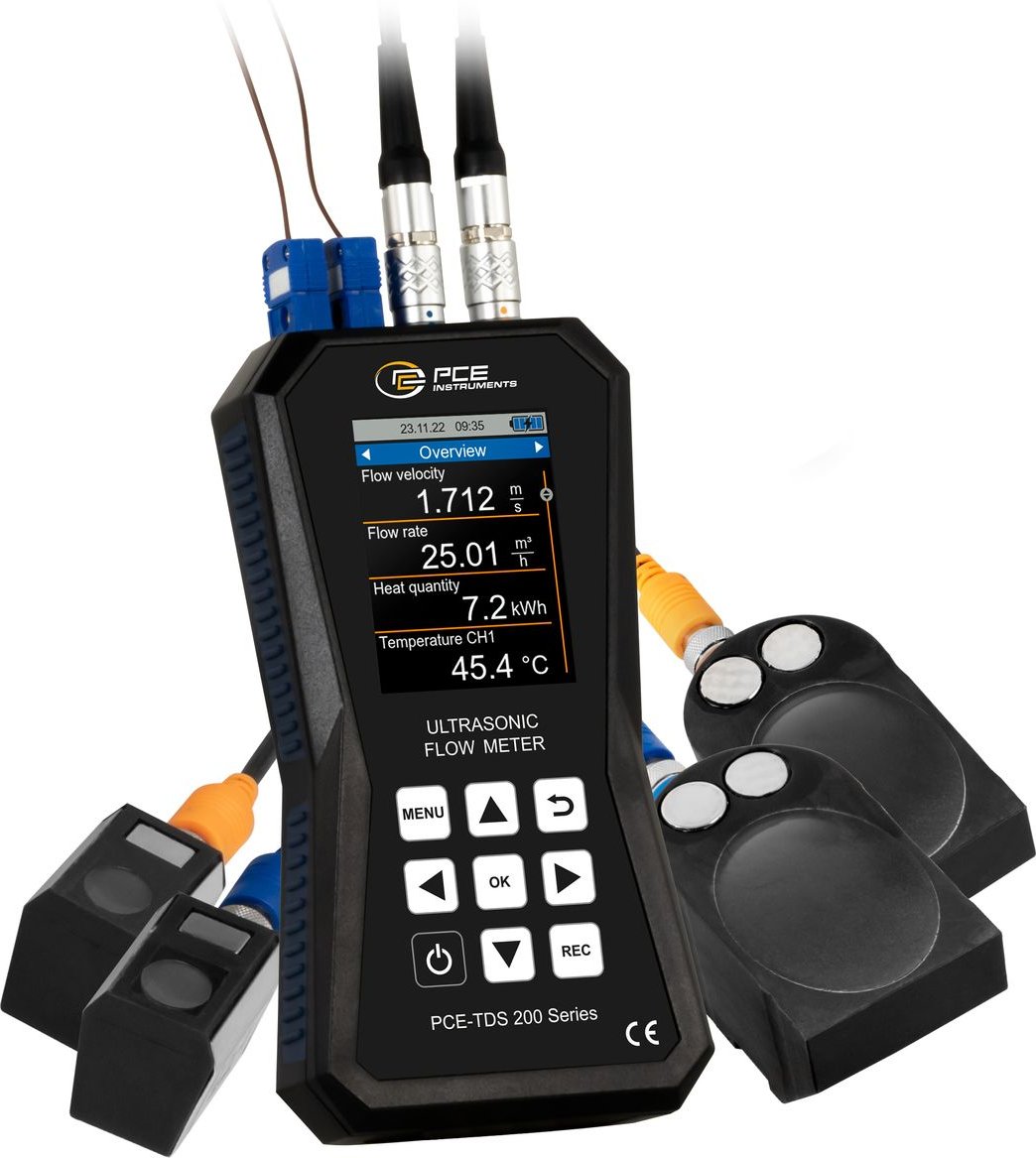 Thumbnail - Ultraschall-Durchflussmessgerät PCE-TDS 200+ SL