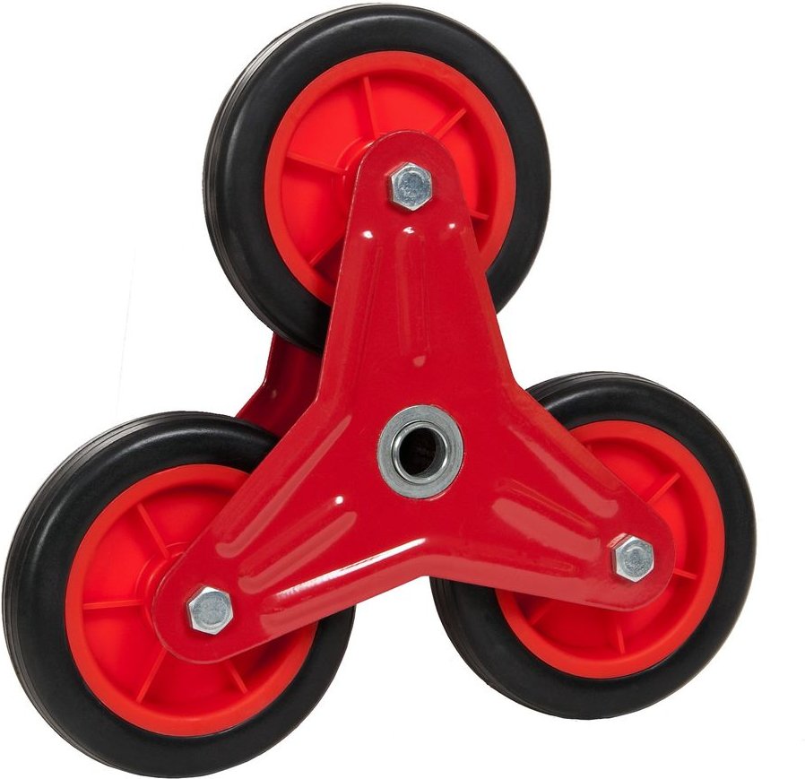 ProBauTec Sternrad 1 x 3, für Sackkarre "Treppensteiger"