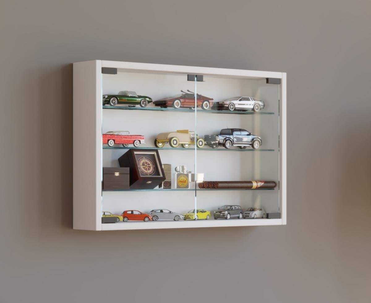 Wandvitrine "Mandosa M", weiß