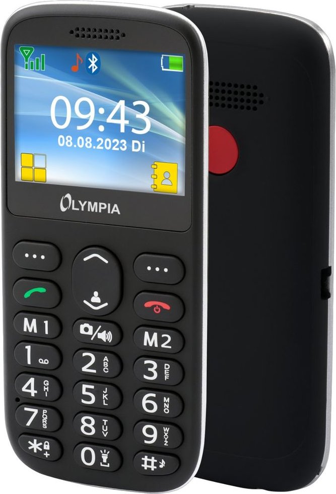 Mobiltelefon OLYMPIA Sun 2G schwarz