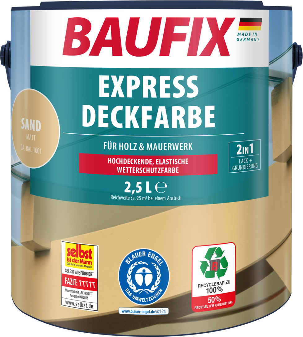 Express Deckfarbe sand