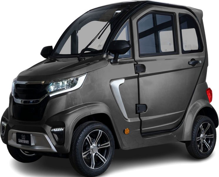 X8 – 2 kW, Blei-Gel-Akku, 45 km/h silber - Elektrokabinenroller