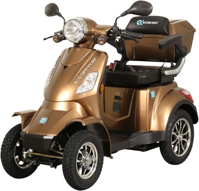 E-Seniorenmobil CL-30ZR-60, Blei-Akku, 4-Rad, 1000 Watt, Blei Braun