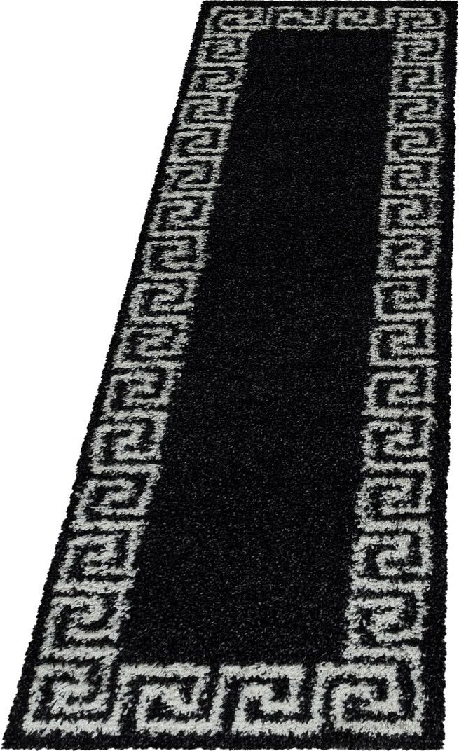 Teppich, HERA 3301, ANTHRAZIT, 80 x 250 cm