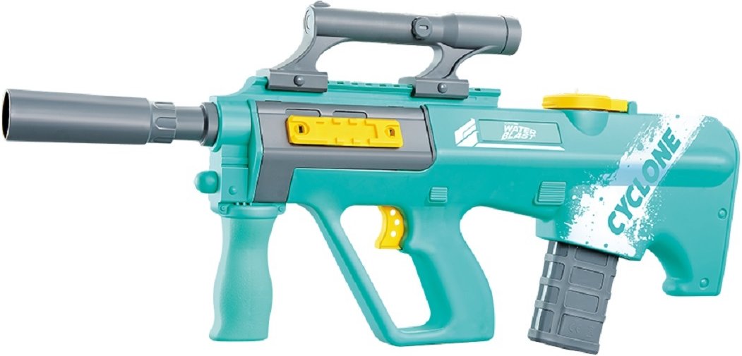 Elektrische Wasserpistole mit Akku – 10¿m Reichweite - Grün