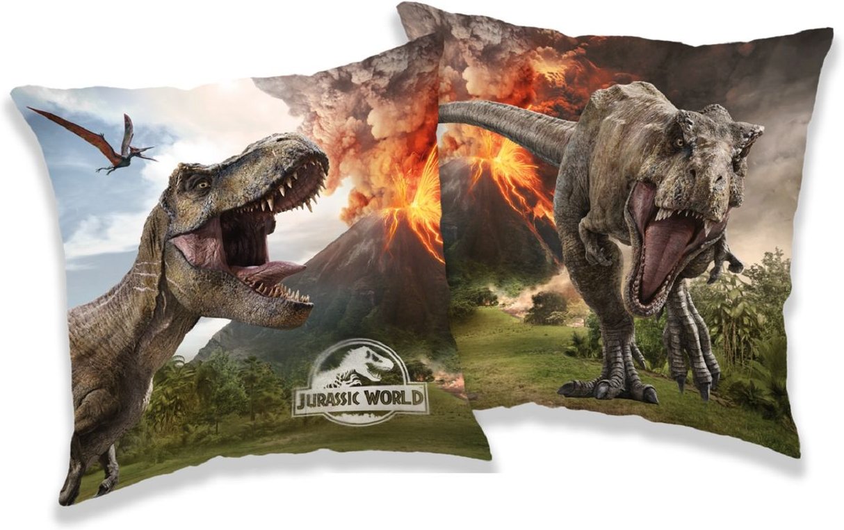 Jurassic World Volcano Dekokissen - 40x40 cm