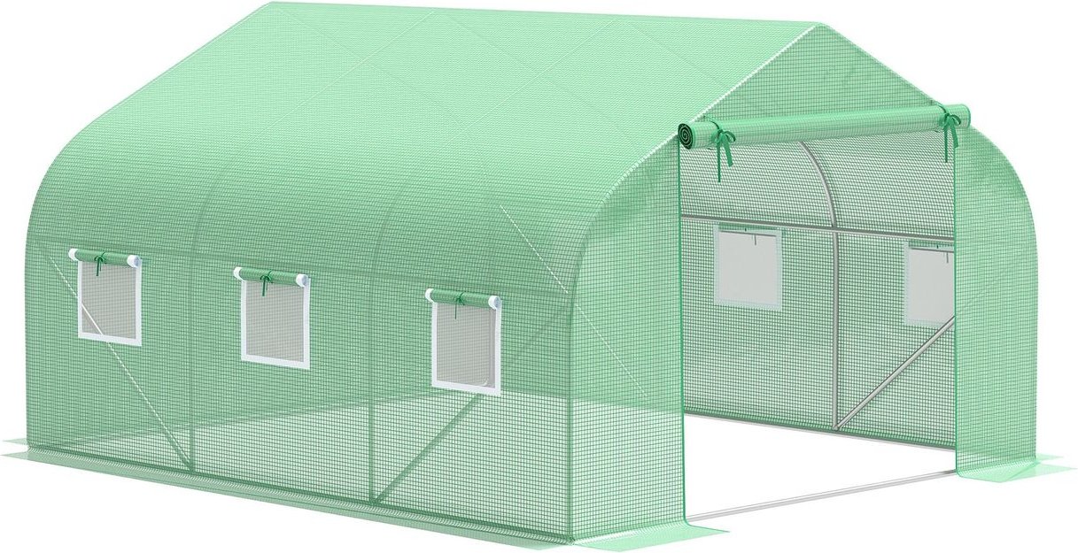 Gewächshaus Foliengewächshaus Folien Treibhaus Frühbeet Pflanzenhaus