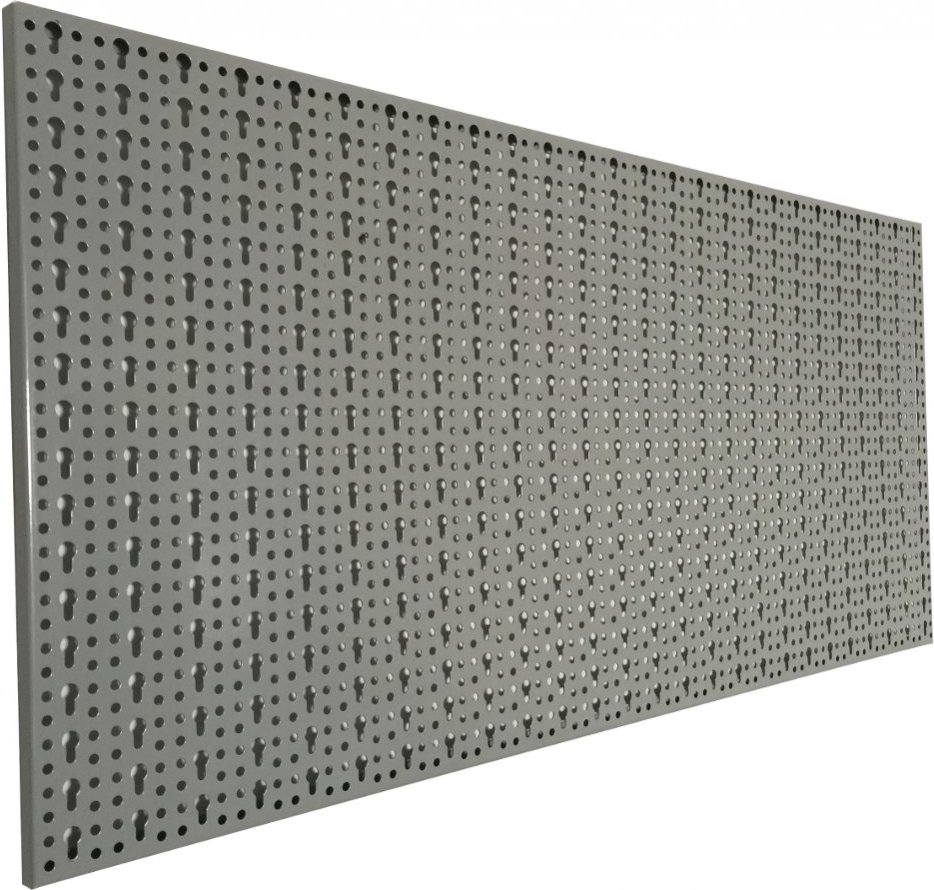 XL Lochblech Hellgrau _ 98 x 46 cm