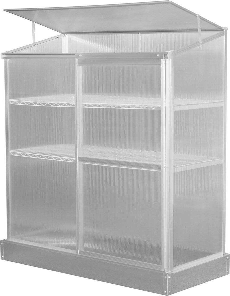 Kompaktes Gewächshaus, ca. 129 x 58 x 140 cm