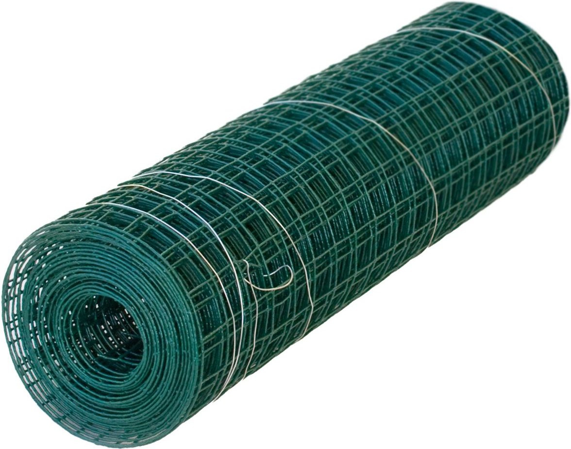 Drahtgitter grün 6,3x6,3mm 0,5x2,5m