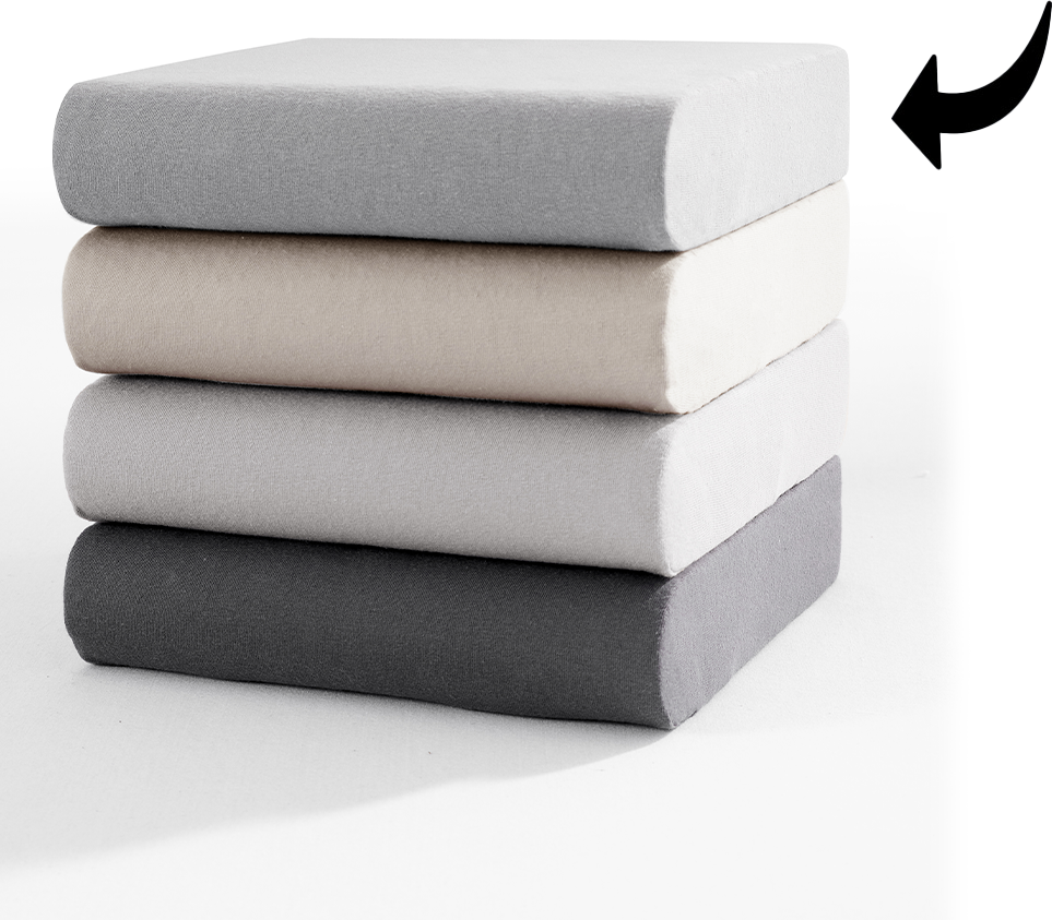 Spannbetttuch für Topper