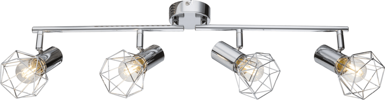Thumbnail - Lighting - XARA I - Strahler Metall verchromt, 4x E14