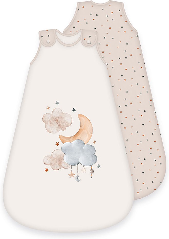 Moon and Stars Baby-Schlafsack Größe 90 cm