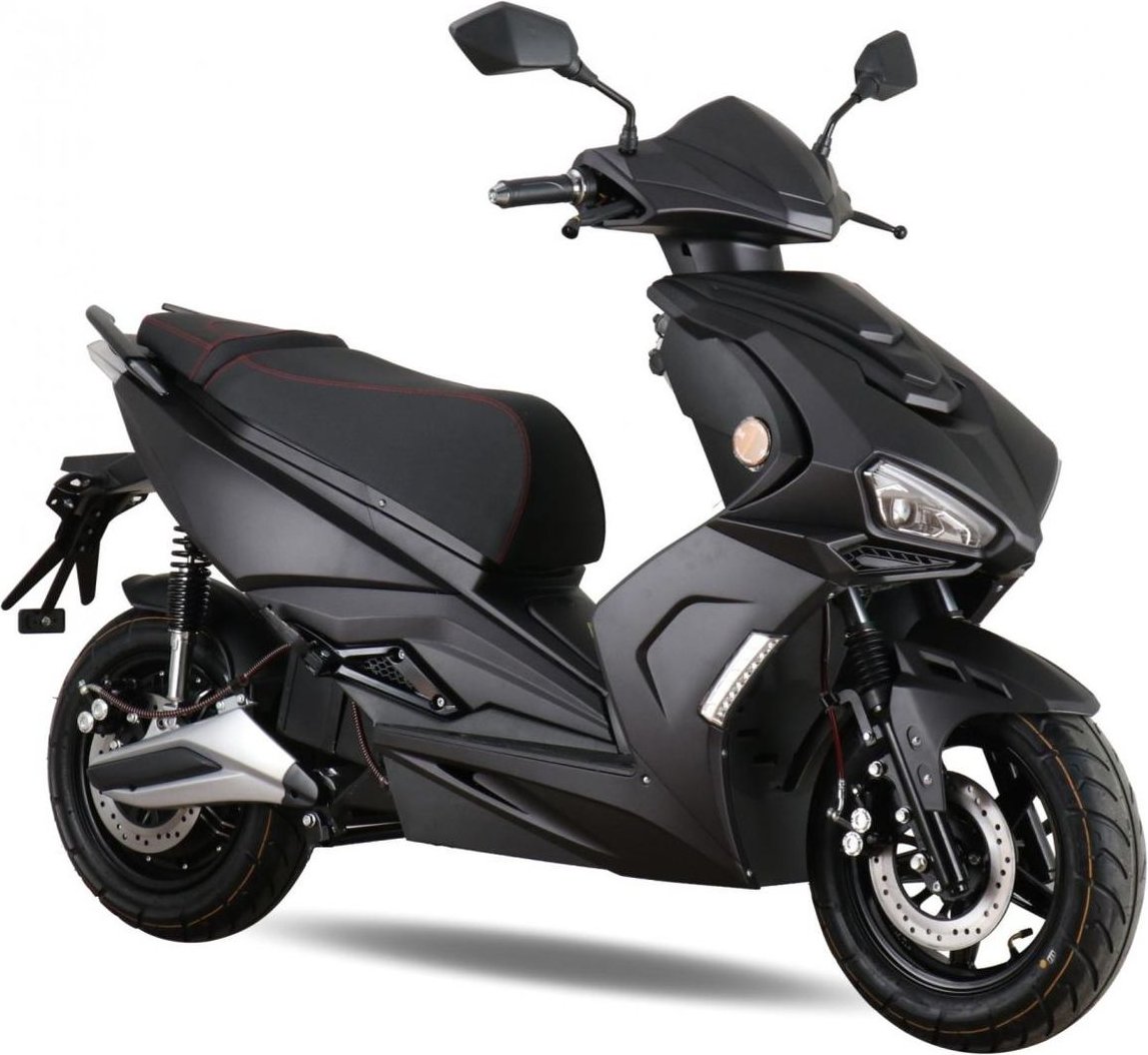 E-Motorroller e-Striker 25 kmh, mattschwarz, Bosch Motor 3000 W, GT Union