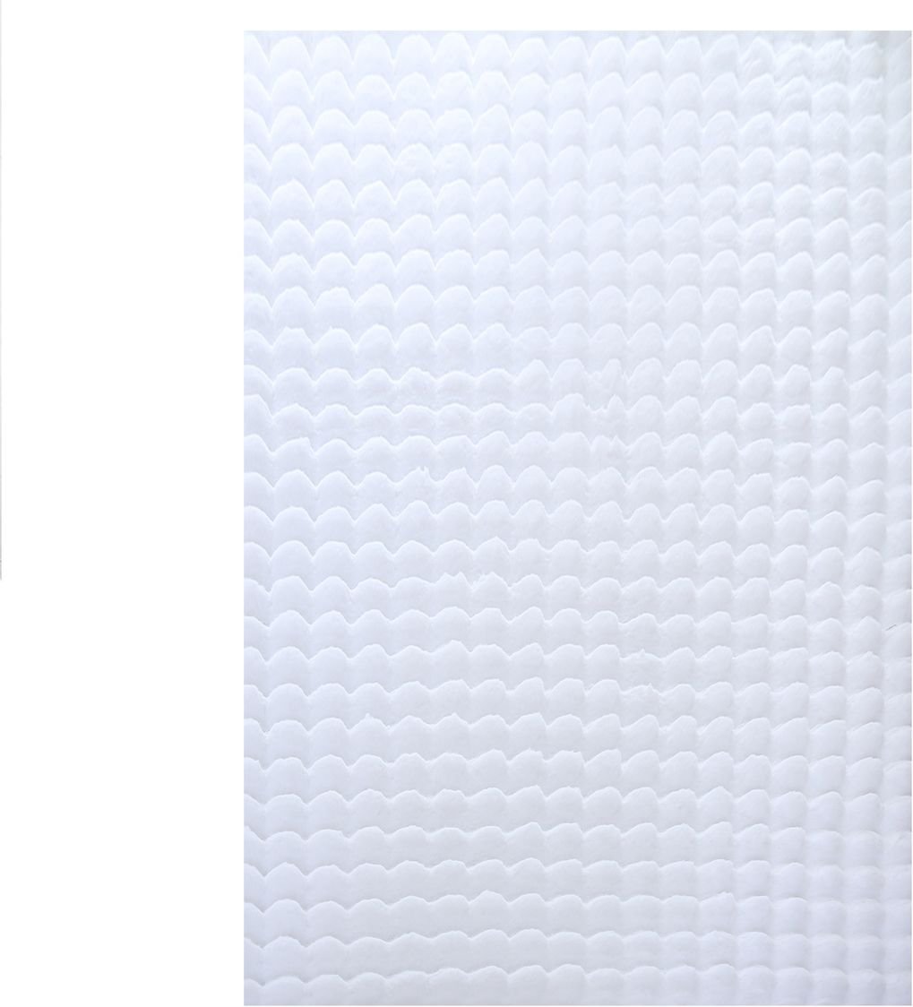 Teppich, AMBIANCE 5110, WHITE, 140 x 200 cm