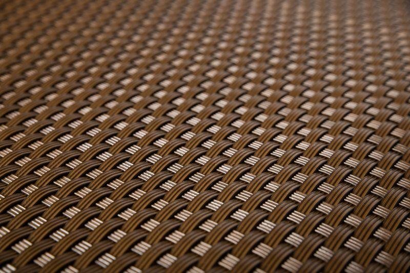 Thumbnail - Polyrattan Balkonsichtschutz mit Metallösen - Braun 0,9m x 3m