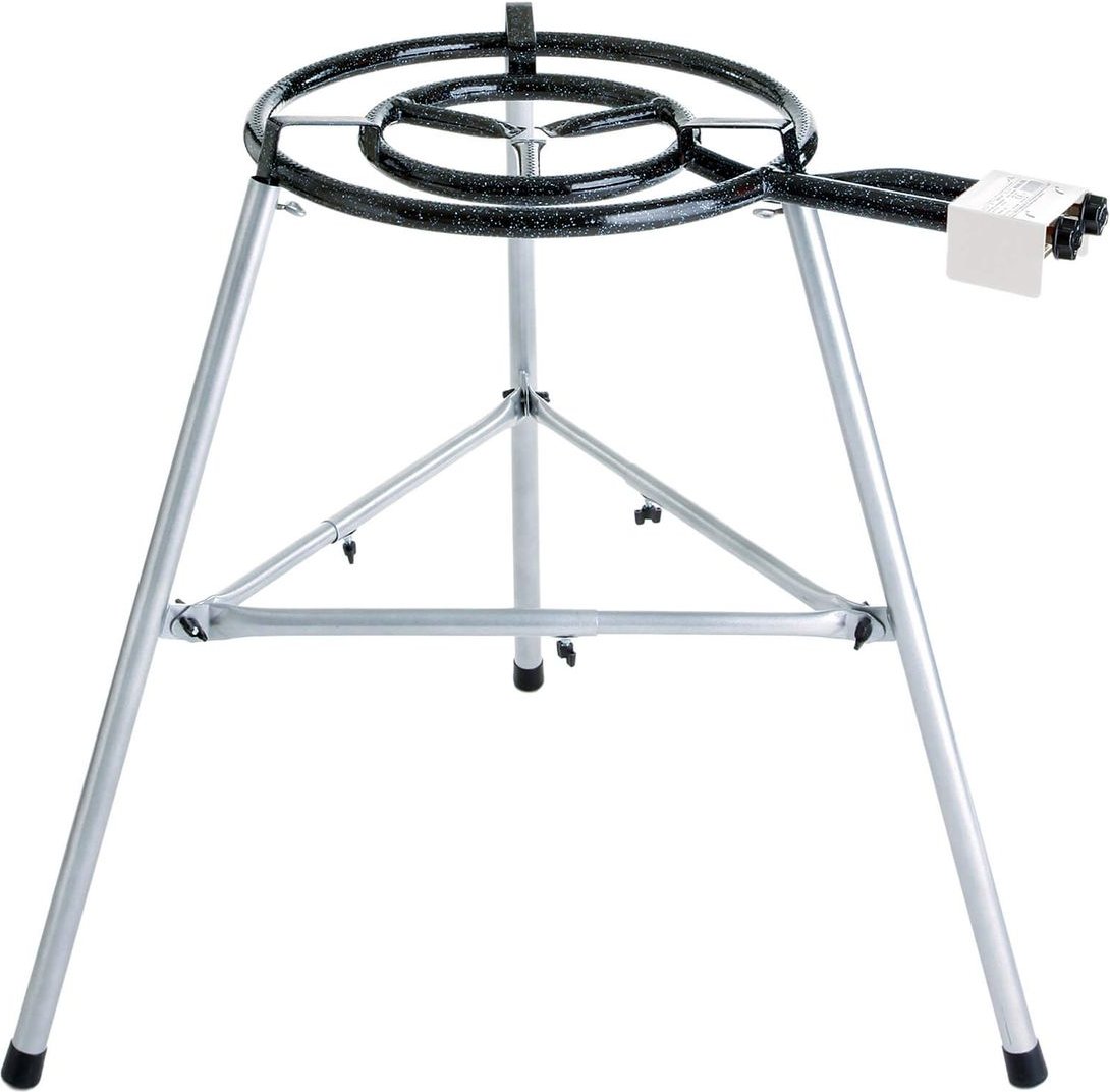 Thumbnail - Paella Comfort Line Set 3: Pfanne 55 cm, 2-Ring, Tasche, höhenverstellbar