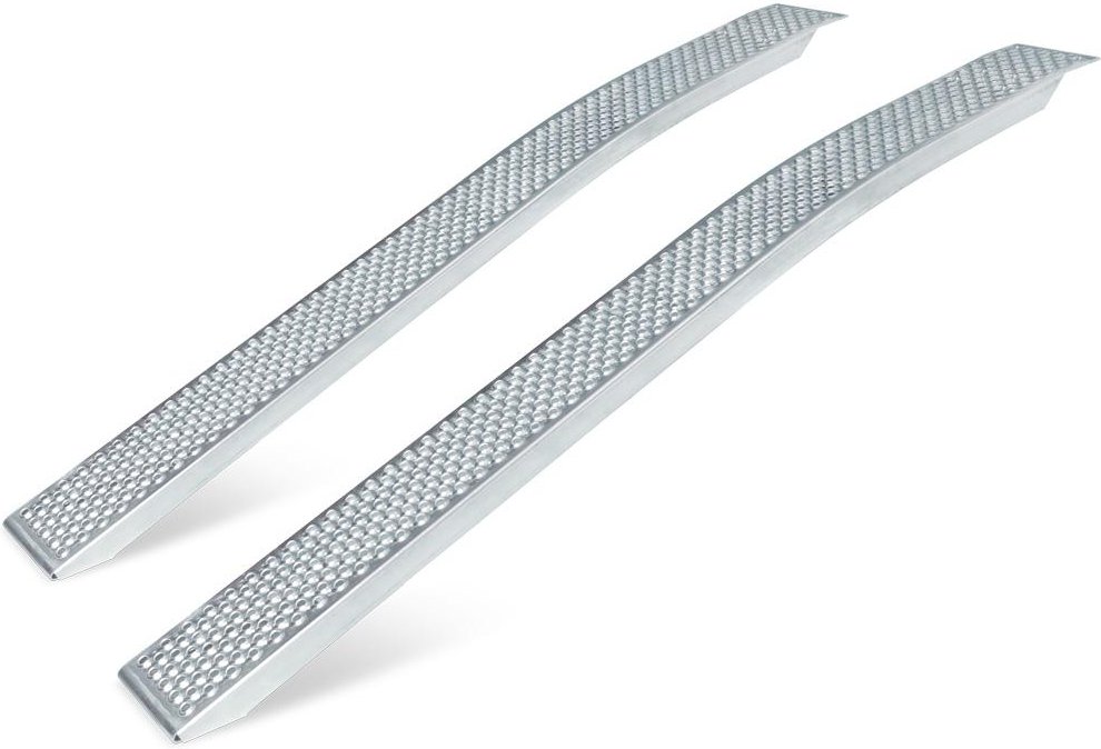 Alu-Auffahrrampen gebogen (Paar)