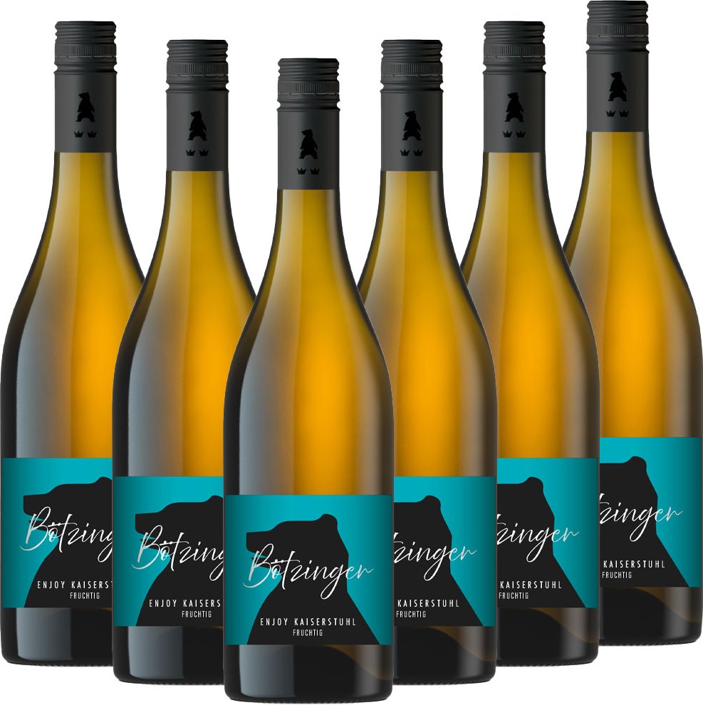 Thumbnail - Der Bötzinger - Enjoy Weißwein Cuvée QbA feinherb - 6er Karton