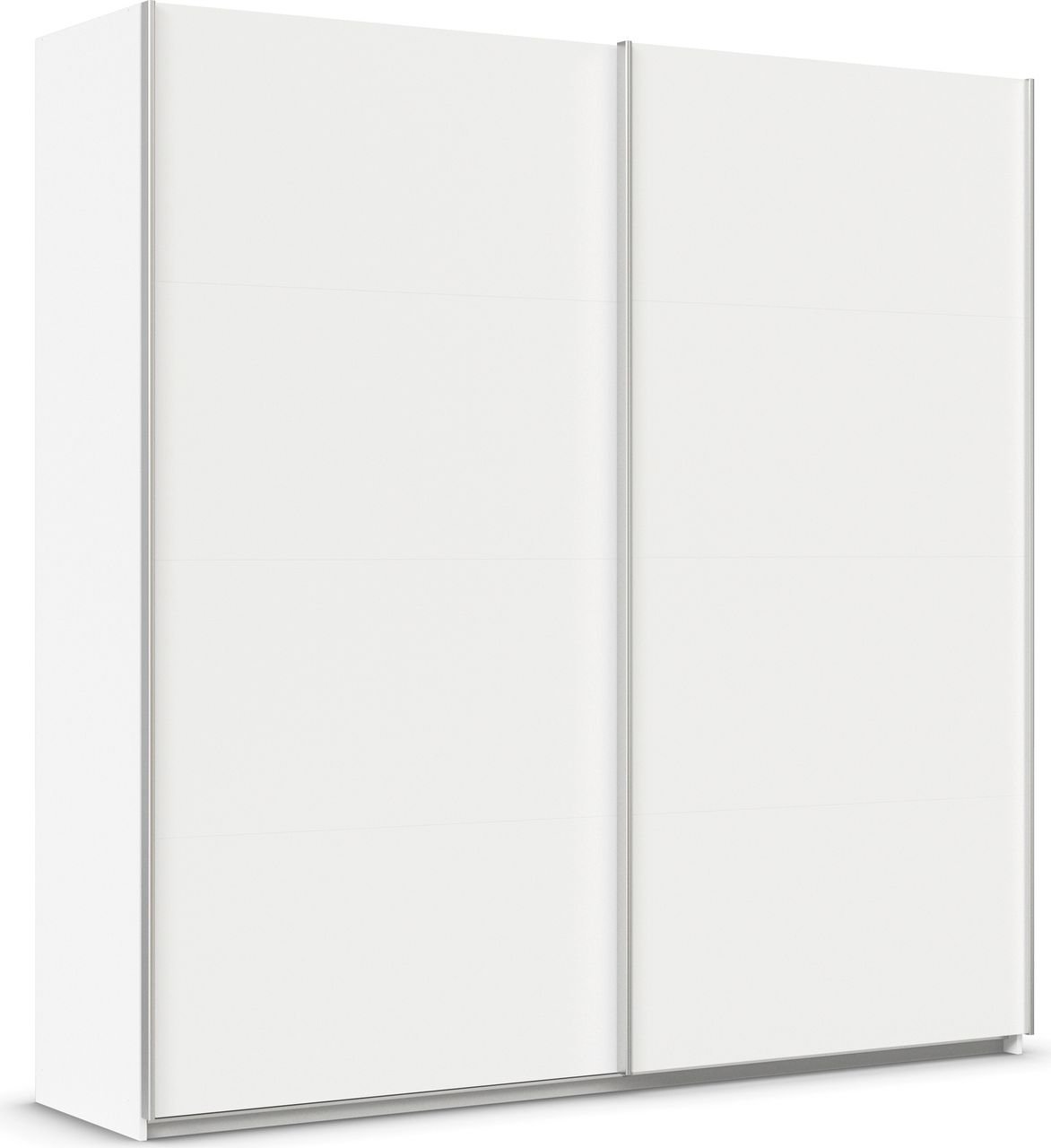 rauch Quadra Kleiderschrank 2-türig, Farbe Weiß Breite 226 cm